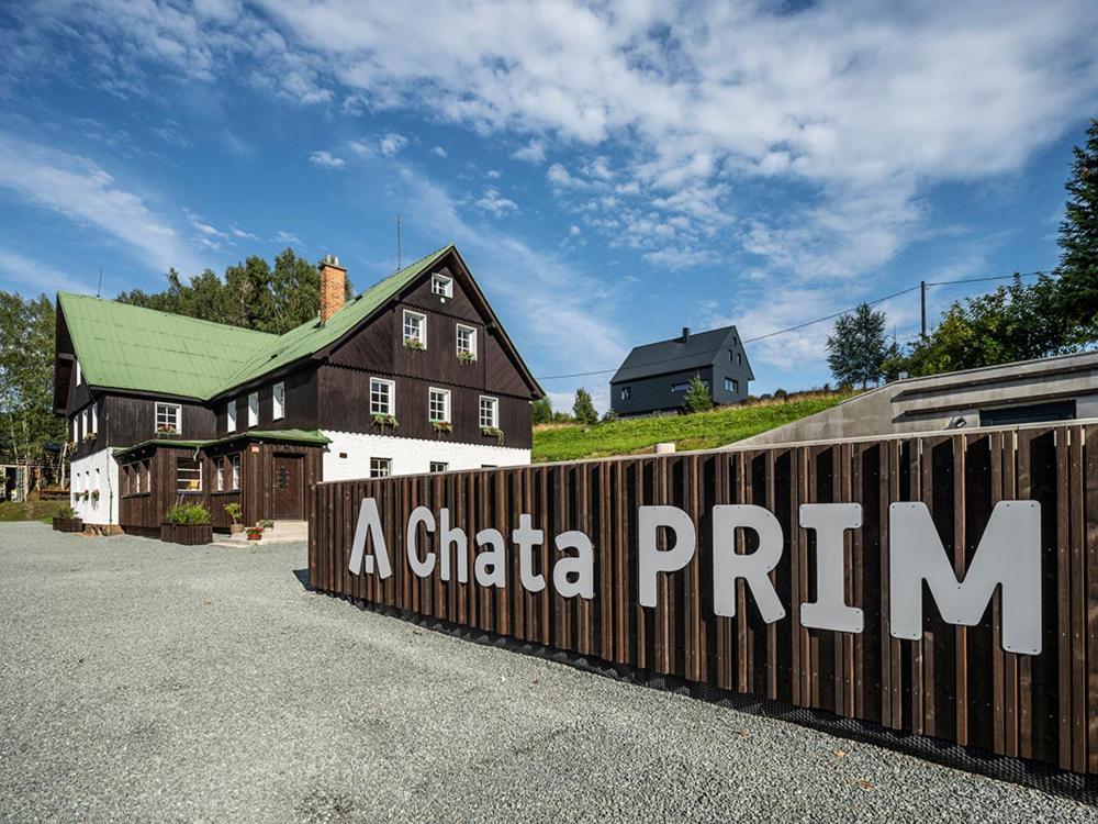 Chata Prim Дештне в Орлицких горах Экстерьер фото